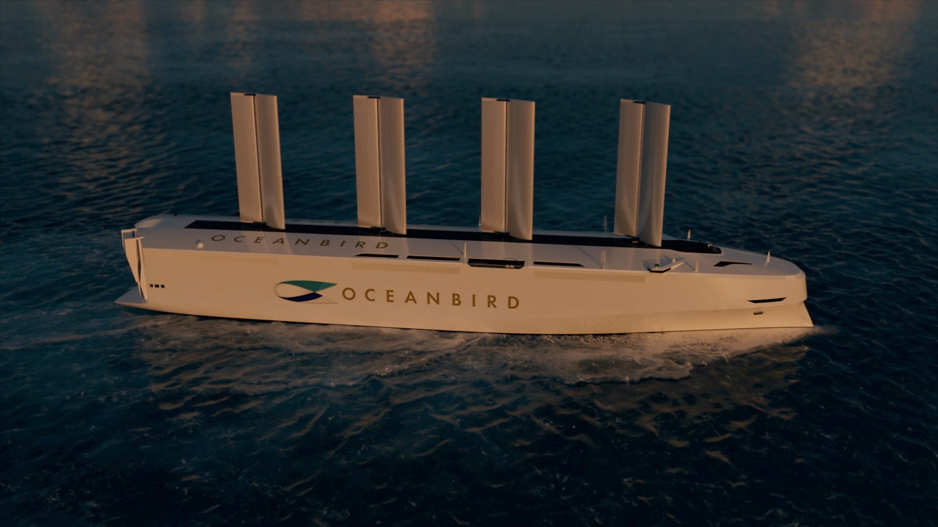 The world's largest wind-powered ship
