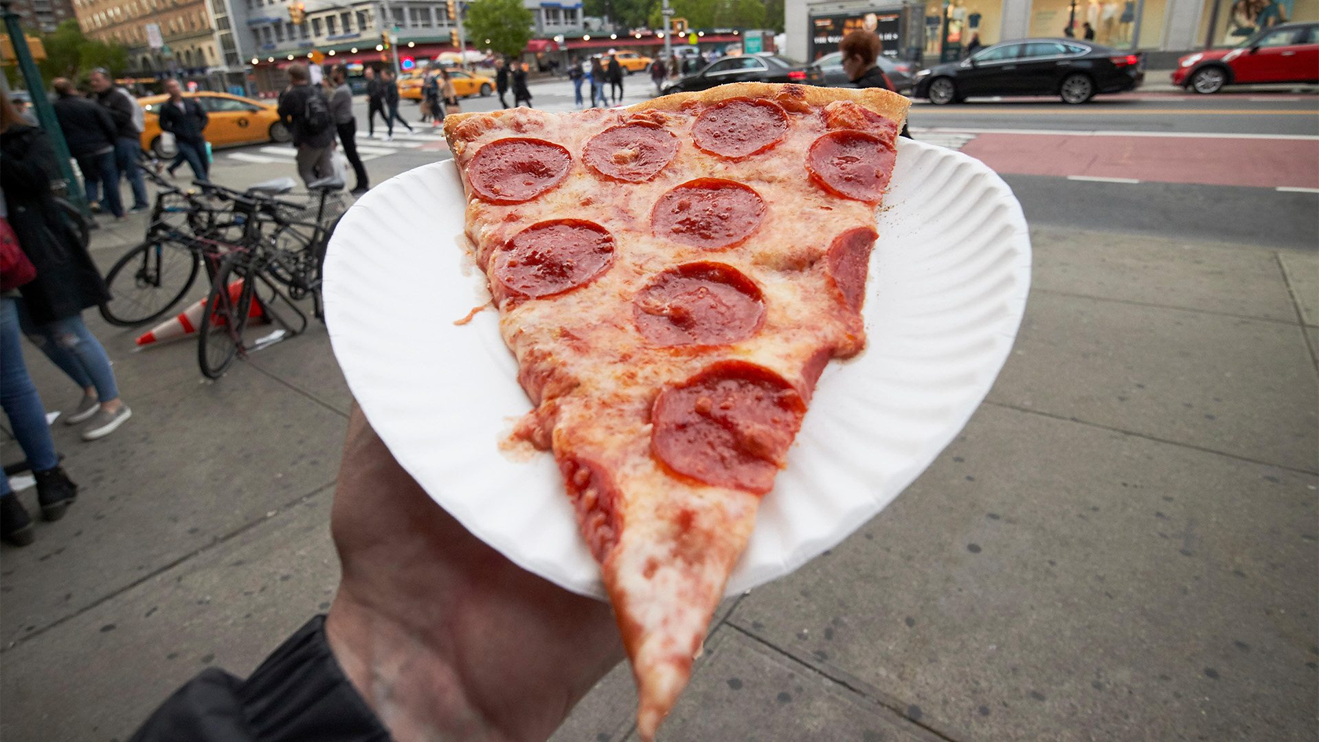 Pizza in New York City