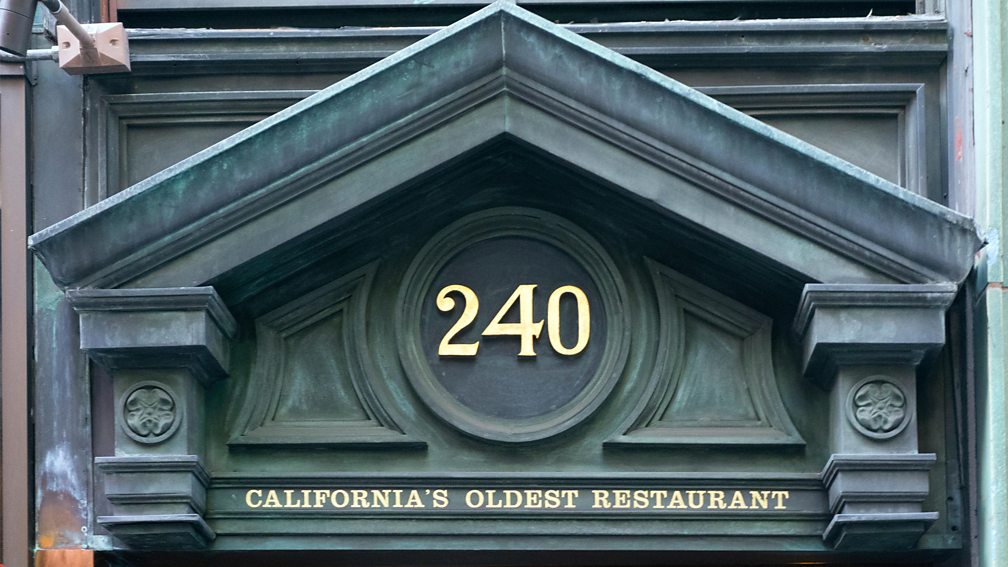 Randy Duchaine/Alamy As it proudly proclaims over its door, Tadich Grill is California's oldest continuously run restaurant (Credit: Randy Duchaine/Alamy)